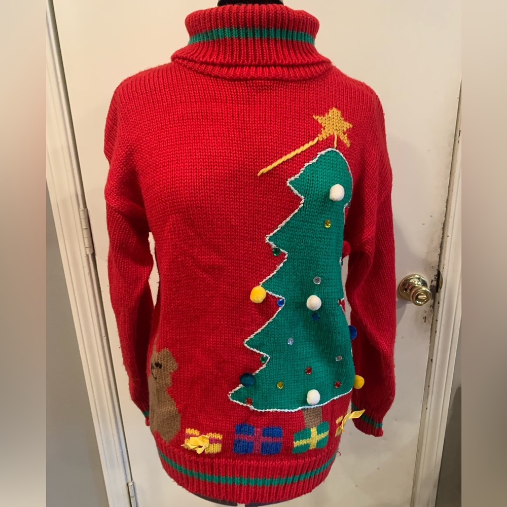 Vintage BRAVO Christmas sweater